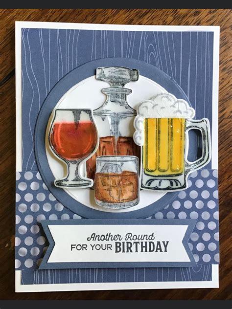 Pin On Whiskey Business And Brewed For You SU Masculine Cards