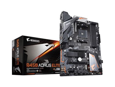 Mb Gigabyte B450m Aorus Elite B450m Aorus Elite Am4 Led Rgb