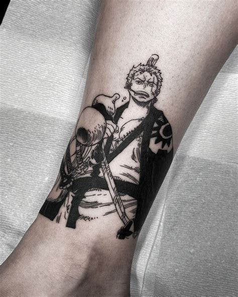 Roronoa Zoro Tattoo - Anime and Manga Art