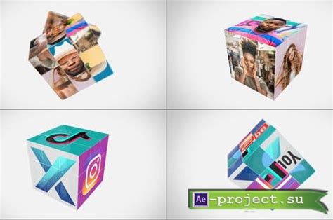 Videohive Rubik Cube Reveal Project For After Effects