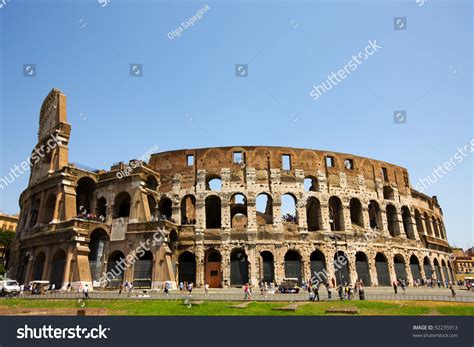 Ruins Great Stadium Colosseum Rome Italy Stock Photo 92235913 | Shutterstock