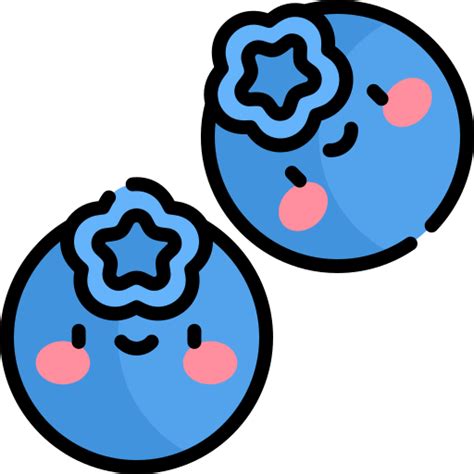 Berries Kawaii Lineal Color Icon