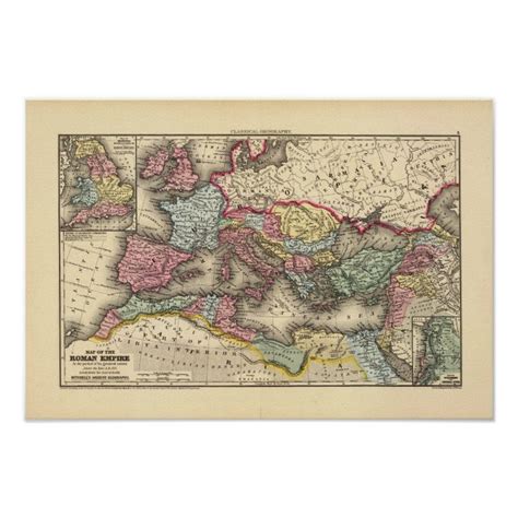 Map Of The Roman Empire Size X Color White Gender Unisex