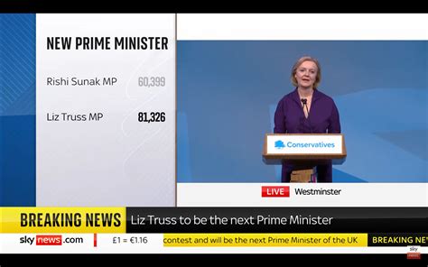 Liz Truss Premierk Wielkiej Brytanii Habemus Primam Ministram