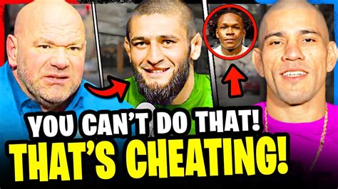 UFC Fighter CAUGHT CHEATING At UFC 286 Khamzat Chimaev Israel