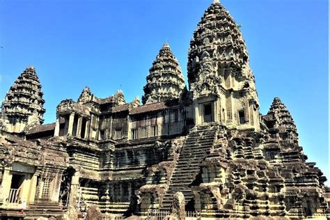 Angkor Wat Bakeng Sunset By Motorcycle Private Tour