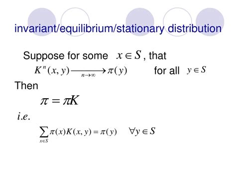 Ppt Time To Equilibrium For Finite State Markov Chain Powerpoint