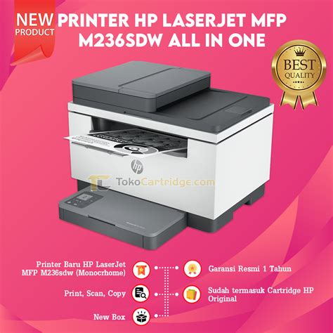 Jual Printer Hp Laserjet Duplex Wifi Mfp M236sdw All In One Wireless Print Copy Scan Shopee