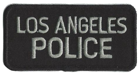 Los Angeles Police Department Tab Patch - 20% Off