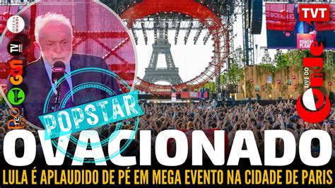 Live do Conde Ovacionado Lula é aplaudido de pé em mega evento na