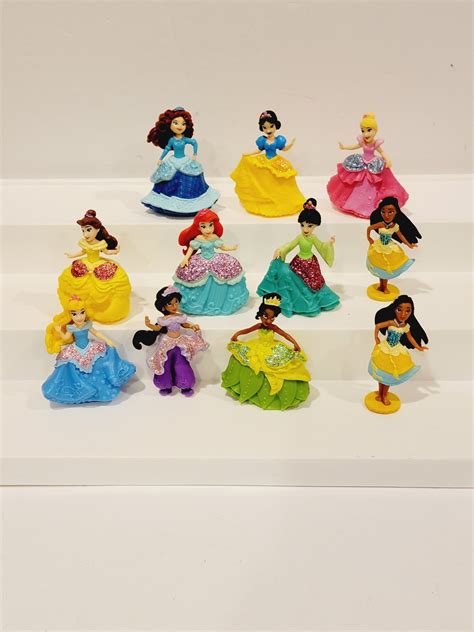 Disney Princess Gem Collection Series Surprise Blind Box Set Etsy