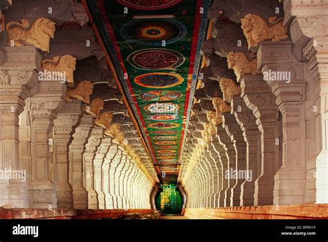 rameshwaram temple  res stock photography  images alamy