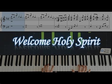 圣灵请你来 - 钢琴伴奏 Welcome Holy Spirit - Piano tutorial Instrumental Chords - Chordify