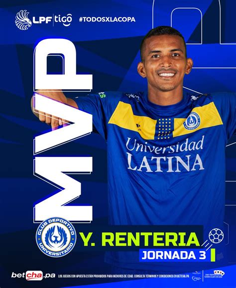 LPF On Twitter El MVP De La Jornada 3 LPFpanama Ustedes