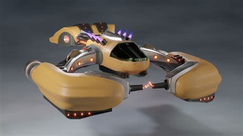 ArtStation - Space Hovercraft