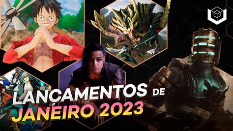 Lançamentos de games de JANEIRO 2023 Calendário VOXEL YouTube