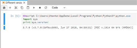Jupyter Lab How To Use Different Versions Of Python Python Programming