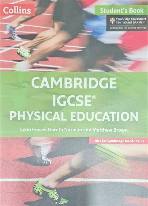 Cambridge Igcse Physical Education Pe Hobbies And Toys Books