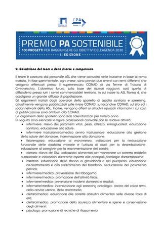 Premio Pa Sostenibile Conad Pdf