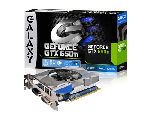 Galaxy Unleashed the GeForce GTX 650 Ti GC Series Graphics Card