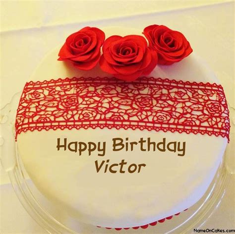 Happy Birthday victor Cake Images