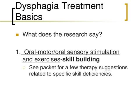 dysphagia  children part ii powerpoint
