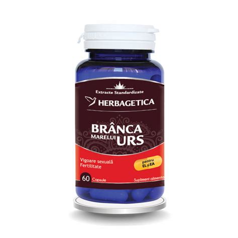 Branca Ursului Mg Cps Cosmo Pharm Naturisti Ro