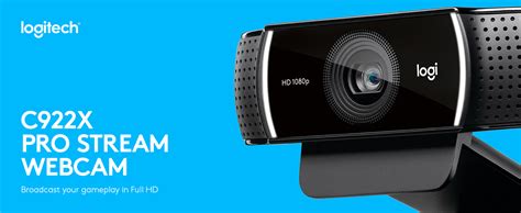 Logitech C X Pro Stream Webcam P Camera For Hd Video Streaming