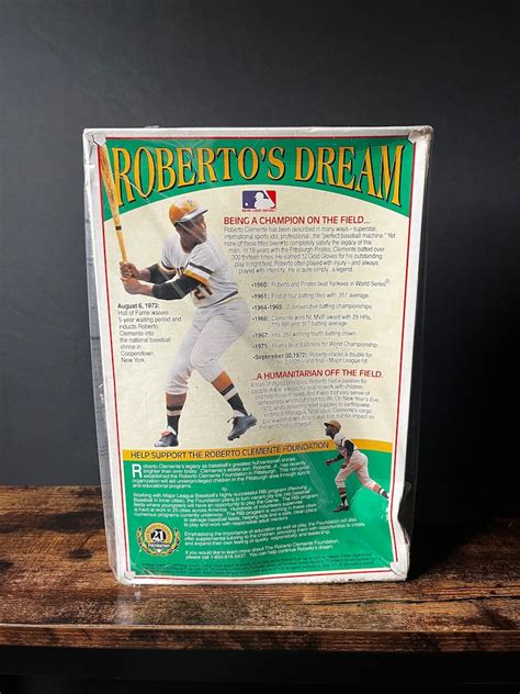 Roberto Clemente Cereal Box Pirates Kellogs Corn Flakes 1993 Etsy