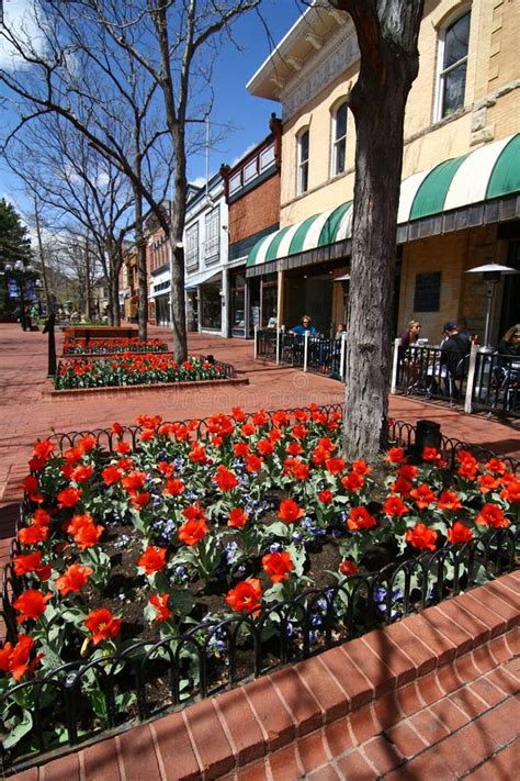 Pearl Street - Boulder, Colorado Editorial Stock Photo - Image: 15041113