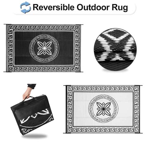 Snapklik Outdoorlines Outdoor Reversible Rugs For Patio X Ft