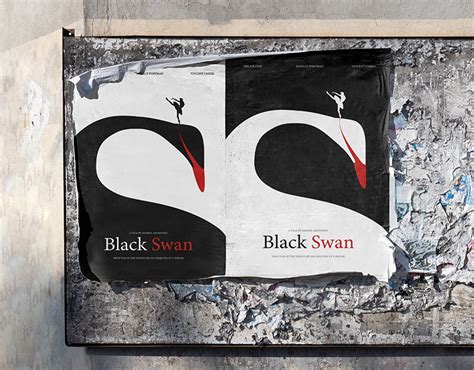 Movie poster "Black Swan" on Behance