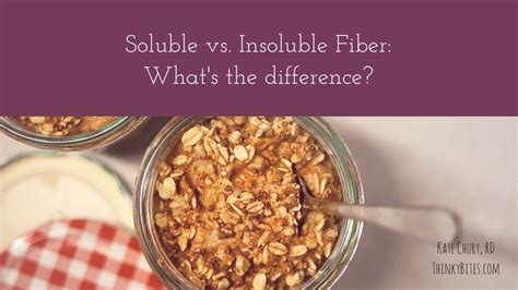 Soluble Vs Insoluble Fiber What S The Difference — Thinkybites