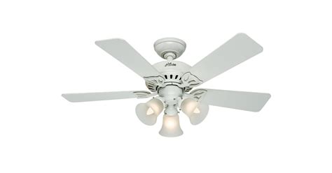 Hunter The Beacon Hill Ceiling Fan Blades And Light Build