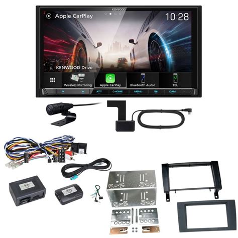 Kenwood Dmx Dabs Android Auto Carplay Einbauset F R Mercedes Slk R