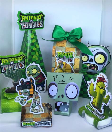 Kit Decora O Plants Vs Zombies Itens No Elo Silvana Abreu