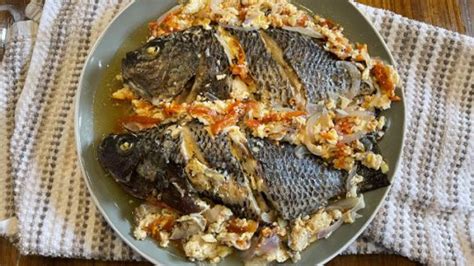 Sarciadong Tilapia Recipe