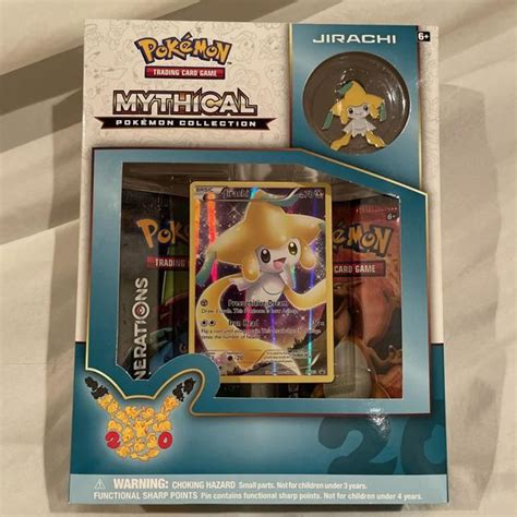 Verified Pokémon Tcg Mythical Pokémon Collection Jirachi Pokemon