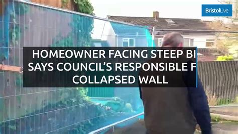 Homeowner Facing Steep Bill Slams Neglectful Council For Collapsed