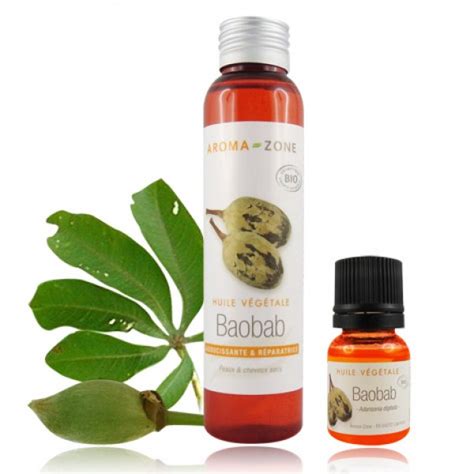 AROMA ZONE Huile VEGETALE de baobab BIO Aya Léya