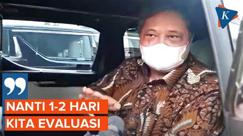 Berita Harian Keterangan Airlangga Soal Ppkm Terbaru Hari Ini Kompas