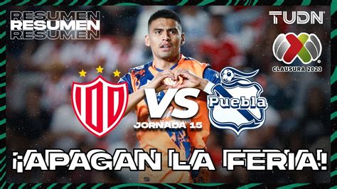 Resumen Y Goles Necaxa Vs Puebla CL2023 Liga Mx J15 TUDN YouTube