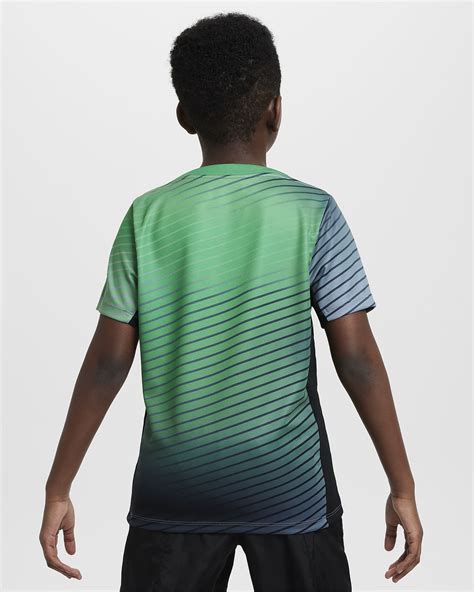 Haut de foot d avant match à manches courtes Nike Dri FIT Nigeria