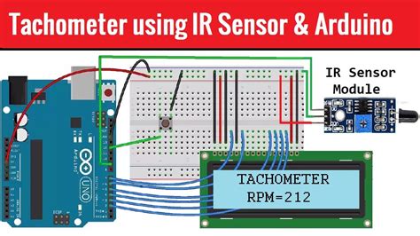 Tachometer (RPM Measurement) Using IR Sensor Arduino, 52% OFF