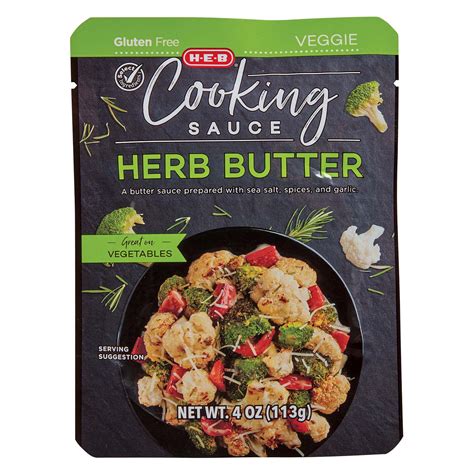 H-E-B Cooking Sauce - Herb Butter - Shop Cooking sauces at H-E-B