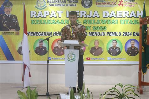 Kajati Edy Birton Tutup Rakerda Kejaksaan Se Sulawesi Utara Media Manado