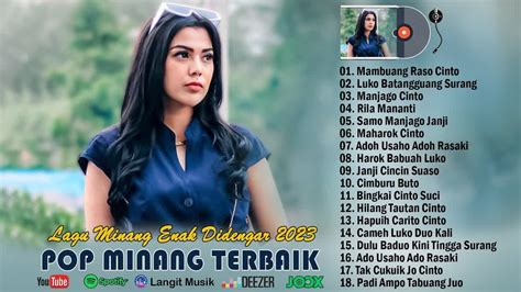 Lagu Minang Terbaru Full Album Lagu Pop Minang Terpopuler