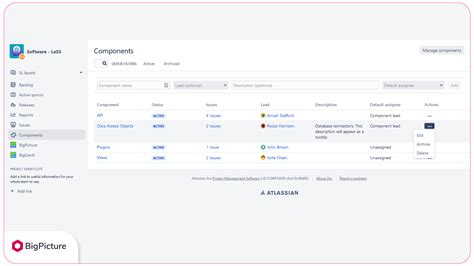 Components In Jira H Ng D N Chi Ti T Qu N L D N Hi U Qu