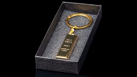 Gold Bullion Key Ring | Goldgenie