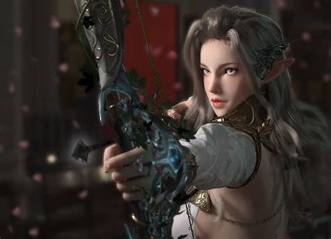 Wallpaper Elves Fantasy Art Fantasy Girl Cgi 1920x1392 Albinonnr 2134003 Hd